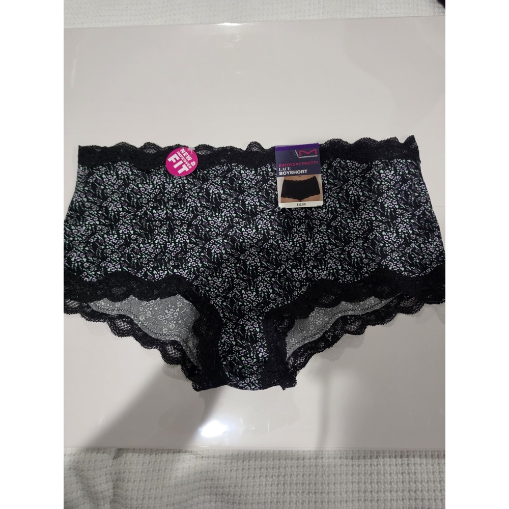 2xl Maidenform Lace Boyshort New